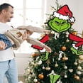 thumbnail image 4 of Árbol de Navidad Kagetolytai Decoración de Grinch Adorno de Navidad, 4 of 5