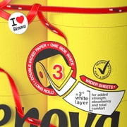 Renova Yellow Jumbo Toilet Paper, 6 Rolls, 180 Sheets Per Roll