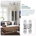 thumbnail image 2 of unbranded Bisagra Reforzada Para Puertas Plegables Con Material Zinc Y Plata, 2 of 5