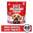 MilkBone Brushing Chews Daily Dental Dog Treats, Mini, 18.9 oz. Bag
