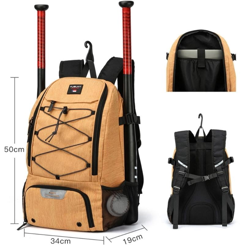 CEORPER Durable Polyester Baseball Backpack Designed For Long Term Use