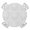 Light Gray White, variant on Farmhouse Vintage Round Tablecloth for 36-44 Inch Tables,Fitted Table Cover with Elastic Edge,Country Cotton Book Butterfly Art Waterproof Outdoor Table Cloth Protector for Patio Garden Dinner Picnic