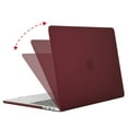 thumbnail image 2 of Mosiso MacBook Pro 15 Case 2017 & 2016 Release A1707, Plastic Hard Case Shell Cover with Screen Protector for Newest Macbook Pro 15 Inch with Touch Bar and Touch ID, Marsala Red, 2 of 5