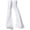 White, variant on Apple Pattern Over The Knee Socks, Polyester Thigh High Socks, One Size