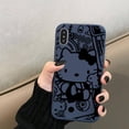 thumbnail image 1 of Sanrio-Bonita funda de Hello Kitty para iPhone 14 Plus 13 12 Mini 11 Pro XS MAX X XR, Color caramelo, azul, funda suave Fivean unisex, 1 of 2