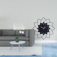 thumbnail image 2 of Reloj de pared acrílico con forma de flor, silencioso, colgante, decorativo para interiores, dormitorio, cafetería, sencillo, decoración de pared para, 2 of 8