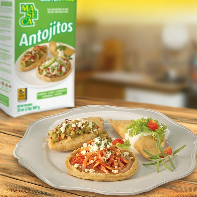 MASECA Antojitos Instant Corn Masa Flour 2 Lb Bag - Walmart.com