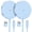 Blue, variant on Wtuhu 2 Pack Magnetic Wireless Charger, 15W Fast Wireless Charging Pad Compatible with iPhone 17 Pro Max/17 Pro/17 Air/17/16/15/14/13/12 Series and AirPods 3/2/Pro 2/Pro