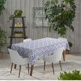 thumbnail image 2 of Vargottam Indoor/OutdoorTablecloth58x102 InchRectangleTablecloth Waterproof PatioTableCloths- Spring/SummerTableCovers for Backyard RectangularTable/BBQs/Picnic -Bluish Violet, 2 of 5