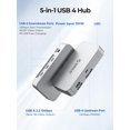 thumbnail image 2 of HUB USB4 ORICO de 5 puertos, 40 Gbps con carga DC de 85 W para Mac/Windows, 2 of 9