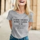 thumbnail image 2 of Camiseta con estampado sarcástico para mujer - Camiseta informal de manga corta con frases divertidas, 2 of 5