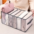 thumbnail image 3 of Organizador De Ropa Plegable Caja De Almacenamiento De Pantalones Vaqueros Interior Cajón Separador Organización, 3 of 4