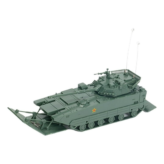 Kits de Construction 1/72 Casse-Tête Modèle de Char Assemblé Modèle de Char 4D pour Table ZTD05