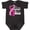 Black Leopard, variant on Inktastic Breast Cancer Awareness I Support My Mom with Pink Ribbon Boys or Girls Baby Bodysuit