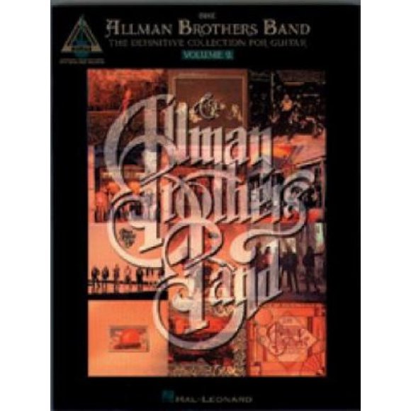 Allman Brothers Band: The Definitive Collection for Guitar: v. 2 (Guitar Recorded Versions S.)