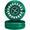 Forest Green, variant on Bin Bros Roulette Pouch Tin for Zyn, Airtight Dual-Compartment Tin