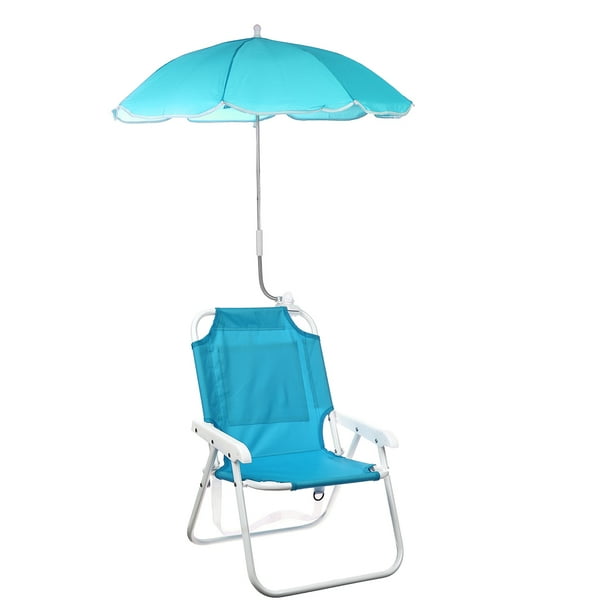 Kids Beach Chair Outdoor Folding Chairs With Removable Beach Umbrella Chairs Sunshade For Children Outdoor Garden Beach Patio Use 14 57 11 81 18 5inch Walmart Com Walmart Com