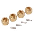 thumbnail image 1 of Adaptador De Buje RC, 4 Piezas Adaptador De Buje Hexagonal De Mayor Resistencia Que Reduce Las Saudidas Reemplazo De Fácil Desmontaje Para Autos Sobre Orugas A Escala 1/18, 1 of 7