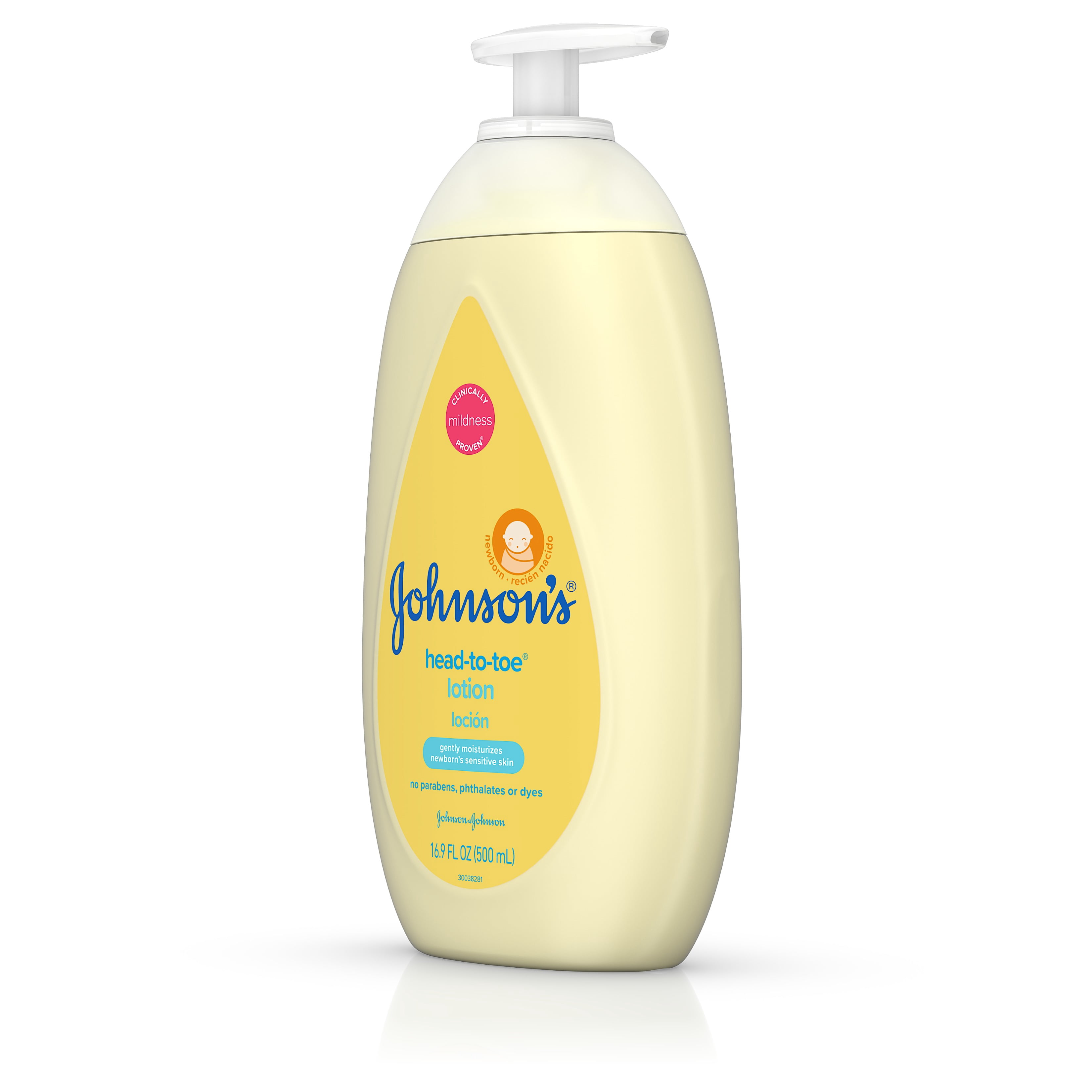 Johnson's HeadtoToe Moisturizing Baby Body Lotion, 16.9