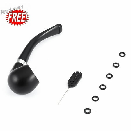 - Oie Loves 2PCS New Fashion Small Durable Smoking Cigarette Pipe Tobacco Cigar Pipes Black