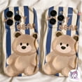 thumbnail image 2 of Redmi 12C 10C 9T 9C Note 12s 12 11 11s 10s 9s 10Pro A2 A1 10 11A 10A 9A Xiaomi 11 Lite 12 Poco X3Pro Cute Brown Bear 3D Borde Curvo Onda Brillante Funda Para Teléfono Suave, 2 of 4