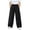 Black, variant on Gubotare Girls School Pants Cargo Pants for Girls Wide Leg Parachute Pants Trousers Lightweight Kids Joggers 5T 6T (Light Blue,5-6 Years)