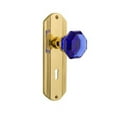 thumbnail image 2 of Nostalgic Warehouse Decwac_Prv_234_Kh Deco Solid Brass Rose Privacy Door Knob Set - Grey, 2 of 7