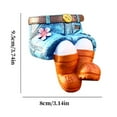 thumbnail image 3 of Courtyard Flower Pots Jeans Flower Pots Courtyard Decoration Resin Crafts Ornamental Items Flower Pots Courtyard Decoration Sculpture, Xinsrenus Under $5! Courtyard Flower Pots Jeans Flower, 3 of 3