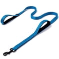 thumbnail image 1 of Padded Double Handle Dog Leash Heavy Duty 5ft 6ft Long Reflective Training Leash  for Medium to Large Dogs (25 ~ 120lbs), 1 of 16