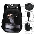 thumbnail image 3 of Balery Black Cobra Snake Mochila con carga USB para hombre y mujer - Mochila impermeable y antirrobo para laptop con puerto USB para viajes, trabajo, 3 of 7