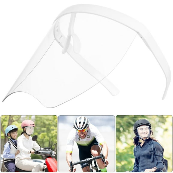 NICEXMAS 1Pc White Full Face Cover Outdoor Goggle Visor Windproof Waterproof Protective