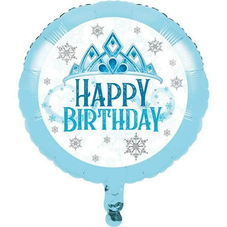 Creative Converting 18 in. Snow Princess Mylar Balloons - Case of 10