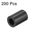 thumbnail image 3 of Unique Bargains Entretoise Ronde en ABS ID 4,2 mm OD 7 mm Longueur 11 mm Noire, Lot de 200, 3 of 4