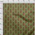 thumbnail image 2 of oneOone Cotton Poplin Fabric Leaves|Floral & Paisley Block Printed Craft Fabric BTY 42 Inch Wide, 2 of 4