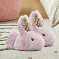 thumbnail image 3 of Toddler Slippers Boy and Girl Bunny Slippers Plush Cute Non-Slip Warm Winter Shoes, Suitable for indoor and outdoor Kids Slippers, 3 of 6