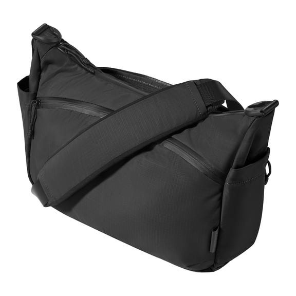 ALPAKA Flight Satchel 11L Messenger Crossbody Bag Black Axoflux 210D