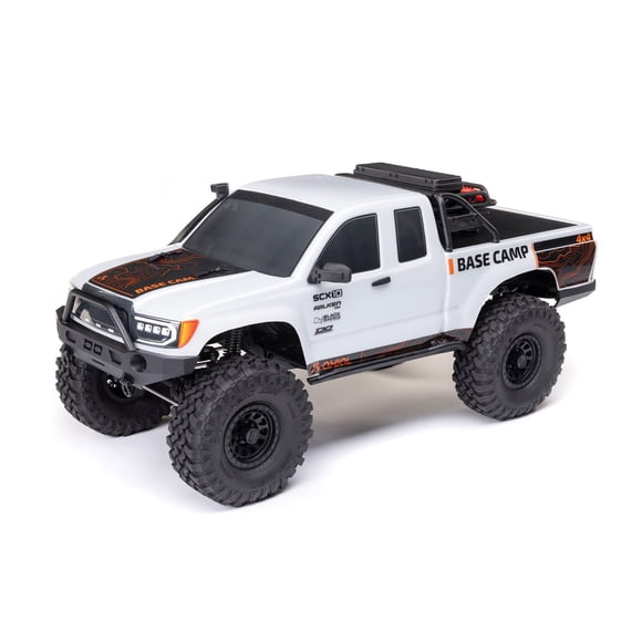 Camión RC Axial SCX10 III Base Camp 1/10 4X4 RTR blanco