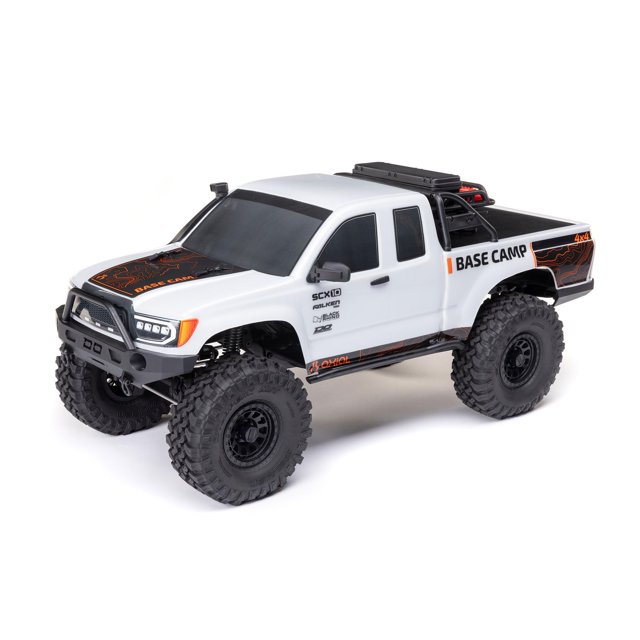 Camión RC Axial SCX10 III Base Camp 1/10 4X4 RTR blanco
