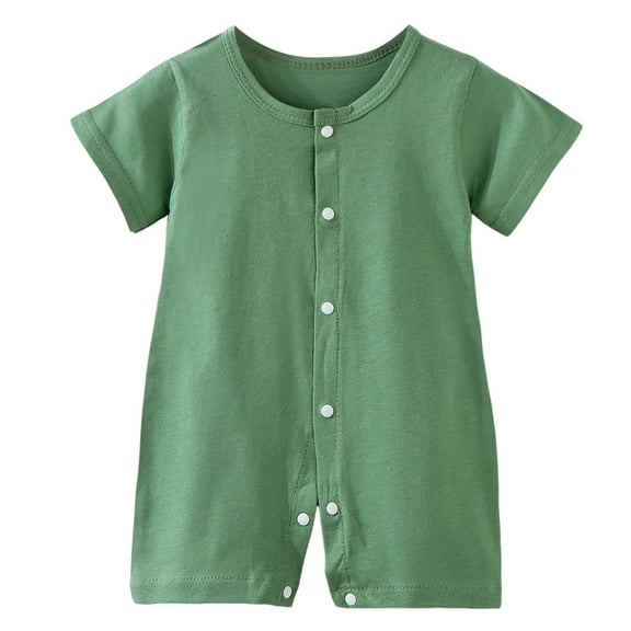Baby Bodysuits Unisex Bodysuit Boys Girls Clothes for 12-18 Months Preemie Baby Suit Newborn Crawling Suit Short Sleeved Thin Coat Infant
