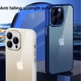 thumbnail image 3 of Dteck iPhone 13 Clear Case 6.1 Inch 2021 Release with lens Film, [Sun Pattern Frame] [Ultra-clear] [Wireless Charging] [Acrylic & TPU & Mental] Shockproof Cover for iPhone 13, Black, 3 of 6