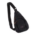 thumbnail image 3 of EeaseCA Man Shoulder Bag Canvas Multifunction Ourdoor Shoulder Bag for Man Male Boy (Black, Small Size), 3 of 7