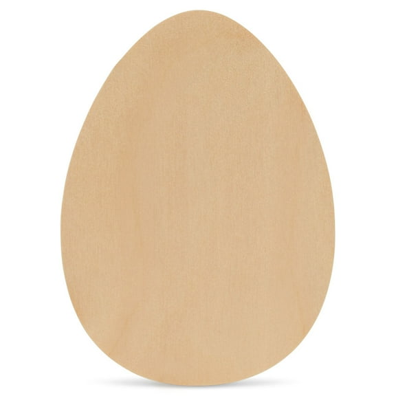 25 Sturdy Easter Egg Cutout 4 x 3 in, Smooth, Quality Easter Egg Decorations, Easter Egg Ornaments Easter Eggs to Paint, by Woodpeckers