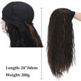 thumbnail image 3 of Benehair Afro Yaki Straight Synthetic Hair Wig Curly Headband wig styles None Lace Front Wigs for Black Women, 3 of 5