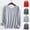 Gray, variant on uublik Men's Long Sleeve Tees Long Sleeve V Neck Undershirts Basic Casual Winter Tops, Red