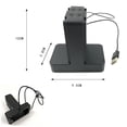 thumbnail image 4 of Chmadoxn Base de Chargement pour Poignée de Jeu Chargeur 4 Places avec Indicateur de Charge Base Base, 4 of 6