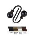 thumbnail image 1 of Central Design 4883-032 Julian Holdback, Black - Set of 2, 1 of 1
