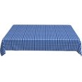 thumbnail image 5 of Rectangle Tablecloth 60x102 Inch, Blue Grids Rectangular Table Cloths Washable Table Cloths Decorative Fabric Table Cover for Dining Table, Buffet Parties and Camping, 5 of 8