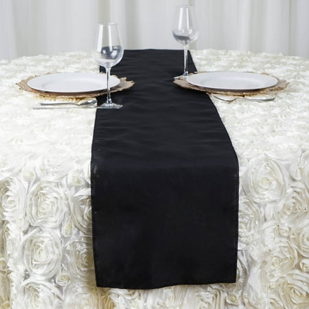 

BalsaCircle 12 x 108 Polyester Table Top Runner Black