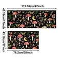 thumbnail image 3 of BotaniNest Kitchen Rug 2 Piece Home Farmhouse Kitchen Floor Mat Absorbent And Washable Runner Rug Kitchen 17x30+17x47 Inches, 3 of 6