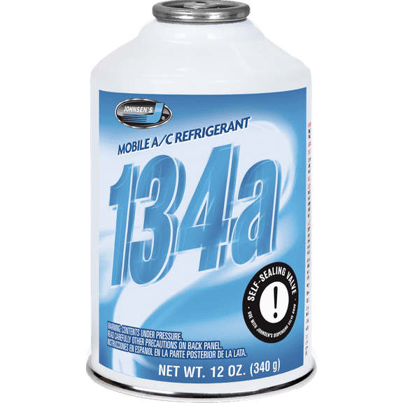 Johnsens 6312 R-134a A/C Refrigerant - Compatible Vehicle - 12 oz - Single (1 Count)
